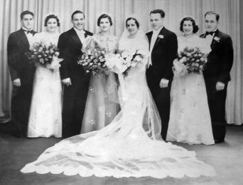 Angelo & Dora Quagliata's Wedding c. 1940