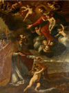 The Apparition of the Virgin Mary to Saint Paul by Giovan Battista Quagliata  c.1647