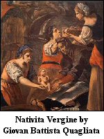 Nativita Vergine by Giovan Battista Quagliata