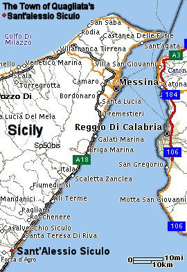 The Town of Quagliata's - Sant'Alessio Siculo